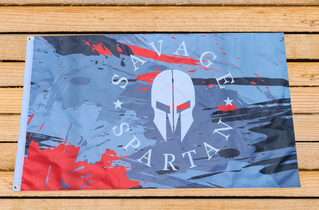 Savage Spartan Flag