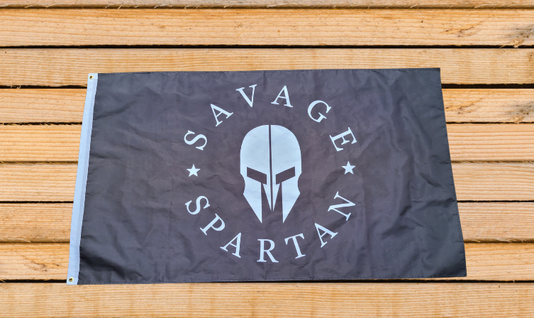 Savage Spartan Black Flag