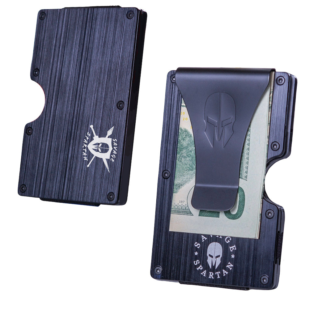 Limited Edition Aluminum Tactical Wallet | Savage Spartan